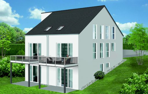 Neues großzügiges  Einfamilienhaus in gefragter Lage von Pluwig mit herrlicher Weitsicht   Pluwig 54316 - Immolocal.de