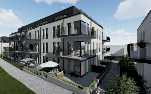 Moderne Eigentumswohnung in Süd/Westlage mit 36 m² großem Balkon in Trier-Kürenz. Trier 54295