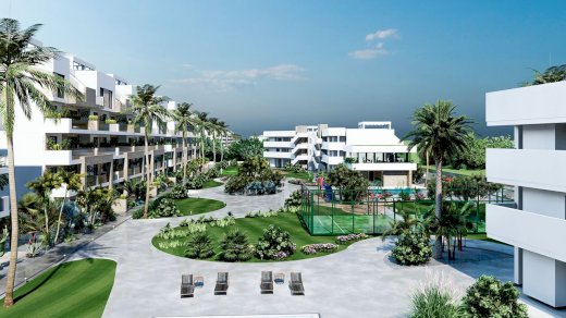 Penthouse-Wohnungen mit 3 Schlafzimmern, 2 Bädern, Klimaanlage, Einbauküchen mit Elektrogeräten, Tiefgaragenstellplatz, Gemeinschaftspool und Spa Guardamar del Segura 03149 - Immolocal.de