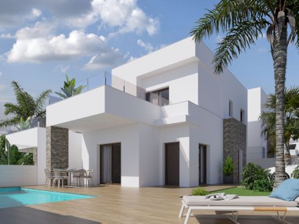 Villen mit 3 Schlafzimmern, 3 Bädern und Privatpool in einer Golfanlage Entrenaranjos 03319 - Immolocal.de