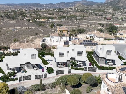 Moderne Villen mit 3 Schlafzimmern, 2 Bädern und Gemeinschaftspool in wunderschöner Umgebung Busot 03111 - Immolocal.de