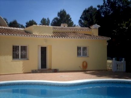 Schöne Villa in Marquesa VI mit Meerblick von der Dachterrasse Denia 03700