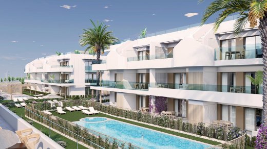 Wunderschöne Wohnungen mit 3 Schlafzimmern, 2 Bädern, Tiefgaragenstellplatz und Gemeinschaftspool Pilar de la Horadada 03190