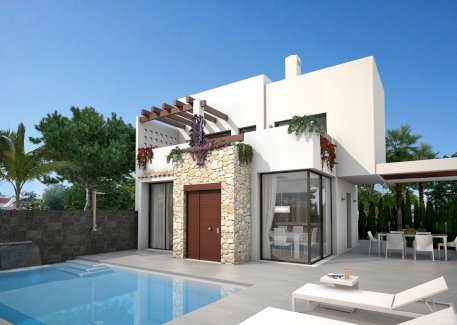 Luxusvillen mit 2 - 3 Schlafzimmern und Privatpool nur 500 m vom Strand Los Belones 30385 - Immolocal.de