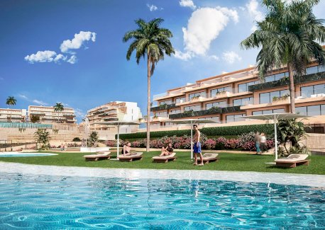 Elegante Appartements mit 2 Schlafzimmern, Gemeinschaftspool und z. T. mit Meerblick Finestrat 03509 - Immolocal.de