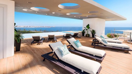 Wohnungen mit 2 Schlafzimmern, 2 Bädern, Klimaanlage, Fußbodenheizung in Bädern, Kfz-Stellplatz und Meerblick Benidorm 03502 - Immolocal.de