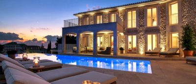 Mallorca Luxus Villa mit Vermietungslizenz in erhabener Lage in Port Andratx Andratx / Port d'Andratx 07157